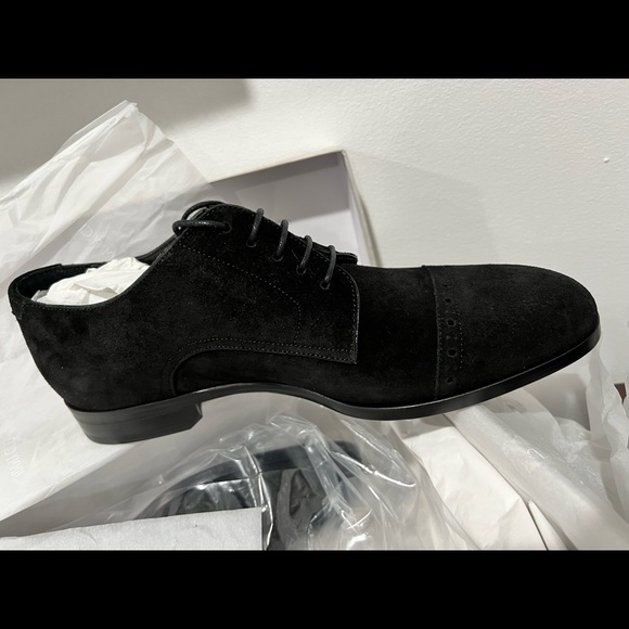 Jimmy Choo Other - Mens black dress shoe jimmy Choo suede, laces
